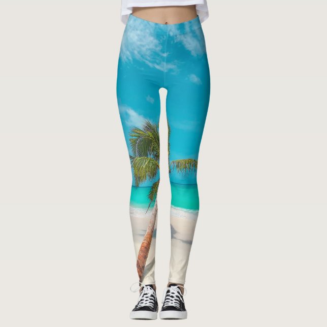Cool Sea Animals Leggings (Front)