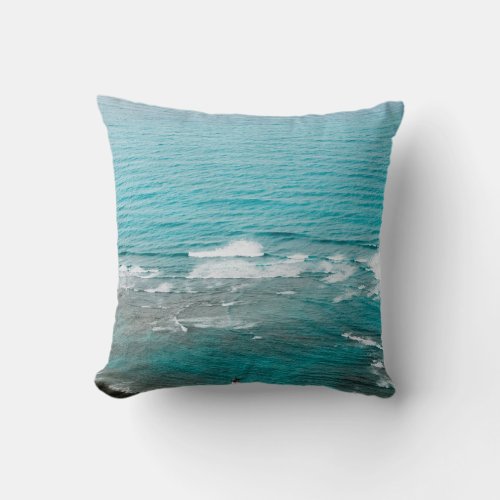 Cool Sea Animals Throw Pillow