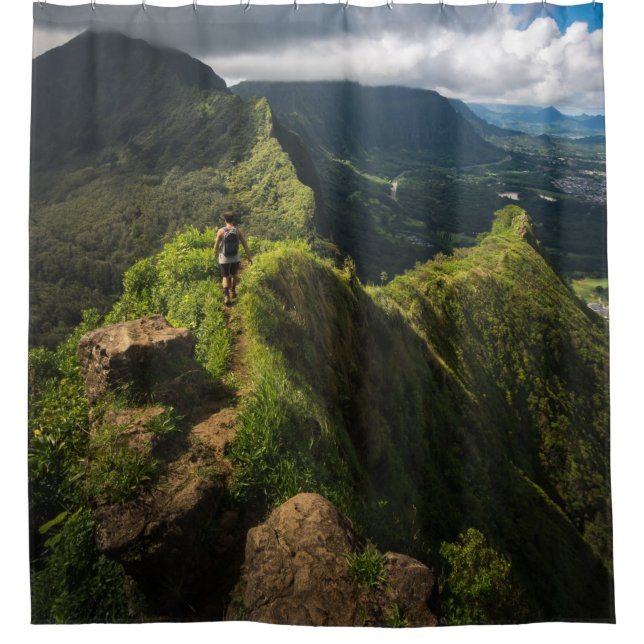 Cool Sea Creatures Shower Curtain (Front)