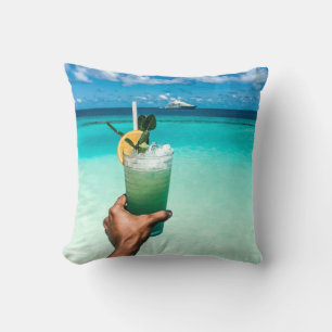 Cool Sea Creatures Throw Pillow