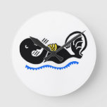  Cool Sea OTTER - Conservation - round clock