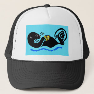 Cool  Sea OTTER - Endangered animal - Wildlife Trucker Hat