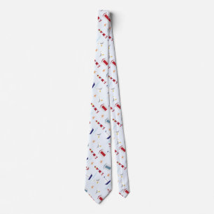 Cool Sea Symbols Tie