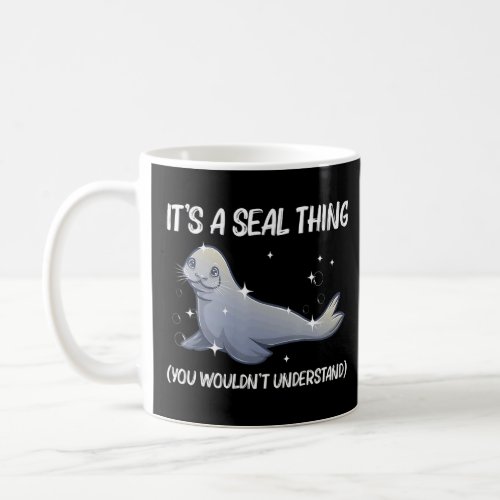 Cool Seal For Men Women Sea Lion Animal   Harp Sea Coffee Mug