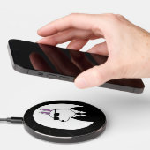 Cool Secret Agent Bunny Wireless Charger (Hand)