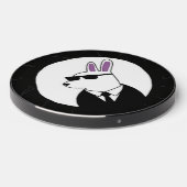 Cool Secret Agent Bunny Wireless Charger (Front 2)