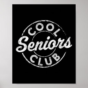 Cool Senior Club Cl Of 2025 Graduation Gifts Gradu Poster