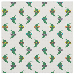 Cool Shades Green Chile Pattern Fabric