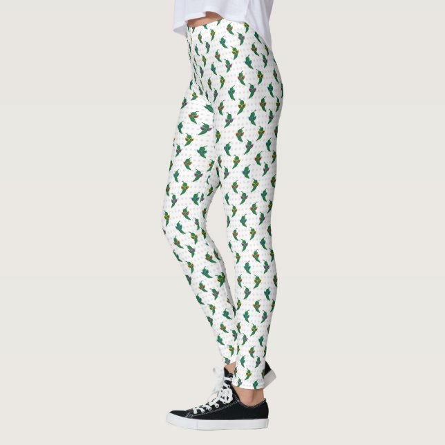 Cool Shades Green Chile Pattern Leggings (Left)