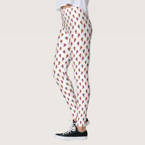 Cool Shades Red Chile Pattern Leggings