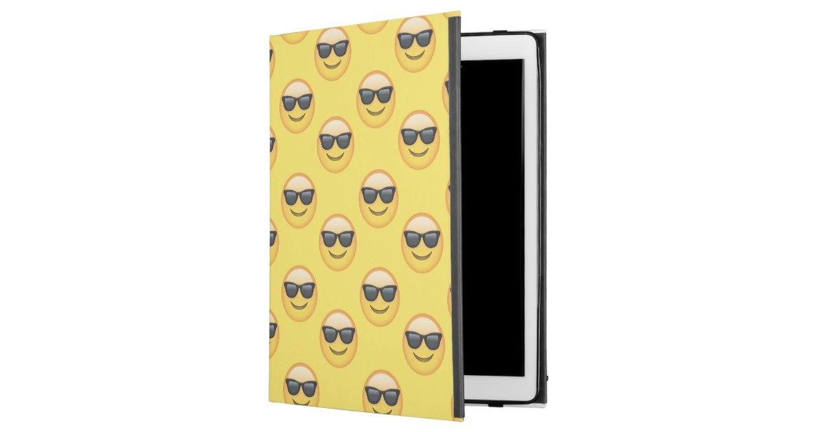 Cool Shades Sunglasses Emoji Ipad Pro 12 9 Case Zazzle Com