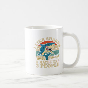 Cool Shark Art Men Women Great White Hammerhead Sh Coffee Mug