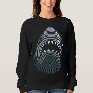 Cool Shark Head Sweatshirt