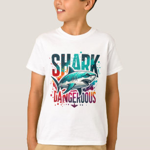 Cool Shark Kids T-Shir – Dive into Style and Comfo T-Shirt