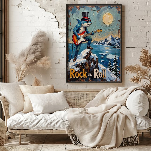 Cool Shark, Mountain Stage Poster (Creator Uploaded)