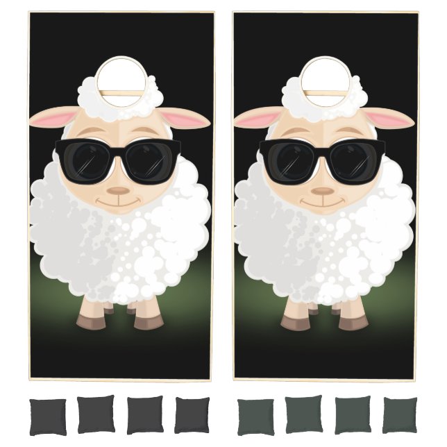 Cool Sheep Cornhole Set (Set)