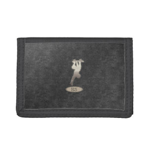 Cool Shiny Skater Logo Personalized Wallet