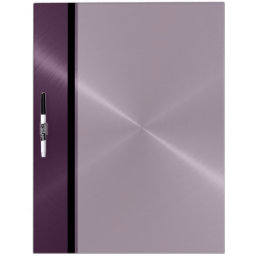 Cool Shiny Stainless Steel Metal Dry-Erase Board