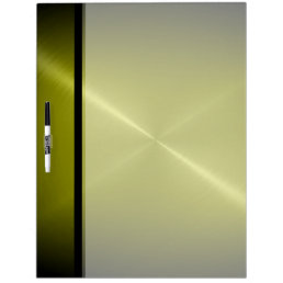 Cool Shiny Stainless Steel Metal Dry Erase Board