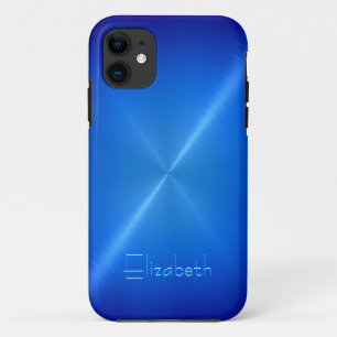 Cool Shiny Steel Metal iPhone 11 Case