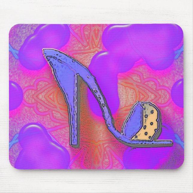 cool shoe mouse pad (Front)