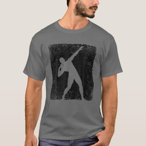 Cool Shot Put Art For Men Women Vintage Shot Put A T_Shirt