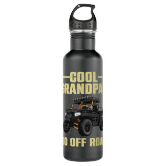 Cool Side-By-Side For Grandpa Dad SxS Offroad UTV  Stainless Steel Water Bottle