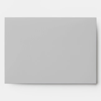 Cool Silver 5x7 Envelope