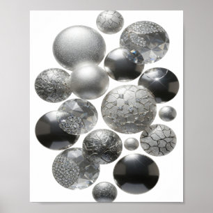 Cool Silver GEMSTONE JEWELRY Poster
