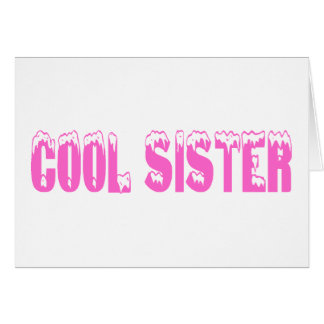 Cool Sister (Pink) Cards