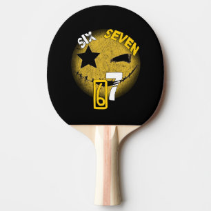 Cool Six Seven Ping Pong Paddle! Paddle