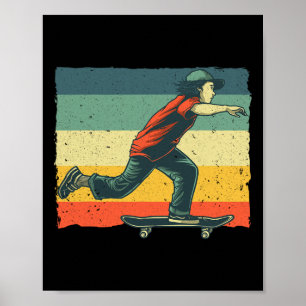 Cool Skateboard For Men Women Boys Skateboarding S Poster