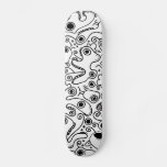 Cool Skateboard With Crazy Monster Graphics at Zazzle