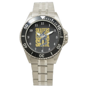 Cool Skateboarders word art  Watch