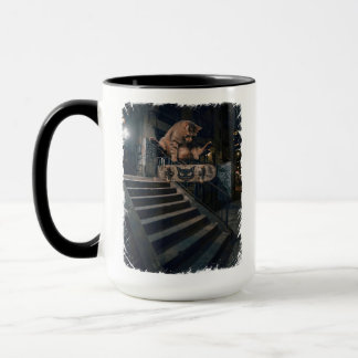Cool Skateboarding Cat Kickflip Funny Coffee Mug