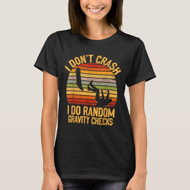 Cool Skateboarding Lover Men Women Kids Skater Ska T-Shirt (Front)