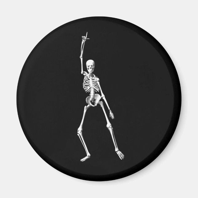 Cool Skeleton Magnet (Front)