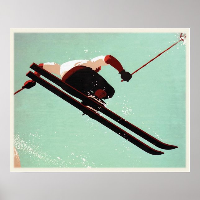 Cool Ski Bum Poster (Front)