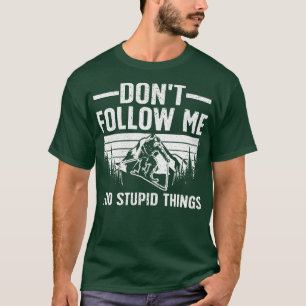 Cool Skiing For Men Women Snow Skier Winter Ski Sn T-Shirt