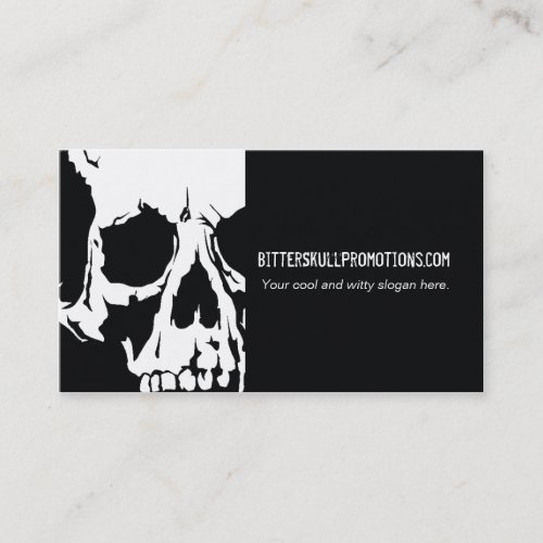 Cool Skull Business Cards