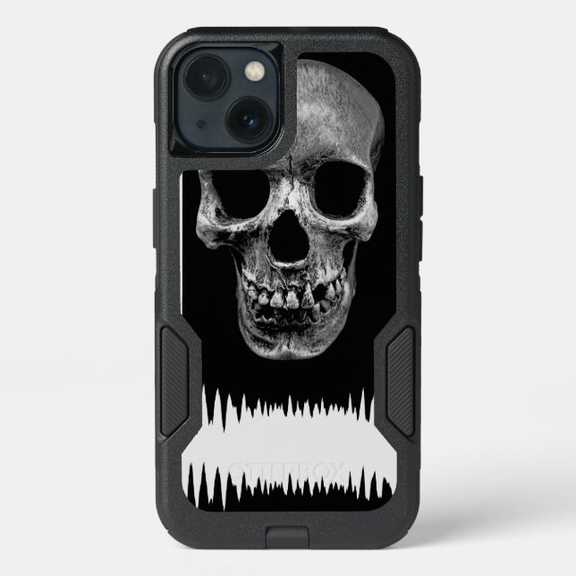 Cool Skull - Funny Otterbox iPhone Case (Back)