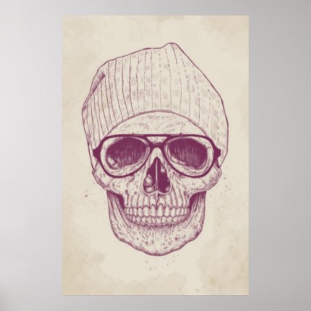 Cool Skull Poster