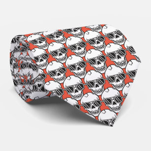 Cool Skull Tie