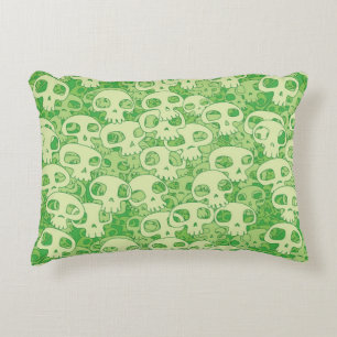 Cool skulls accent pillow
