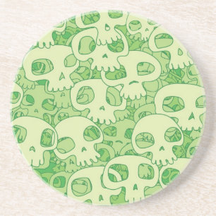Cool skulls coaster