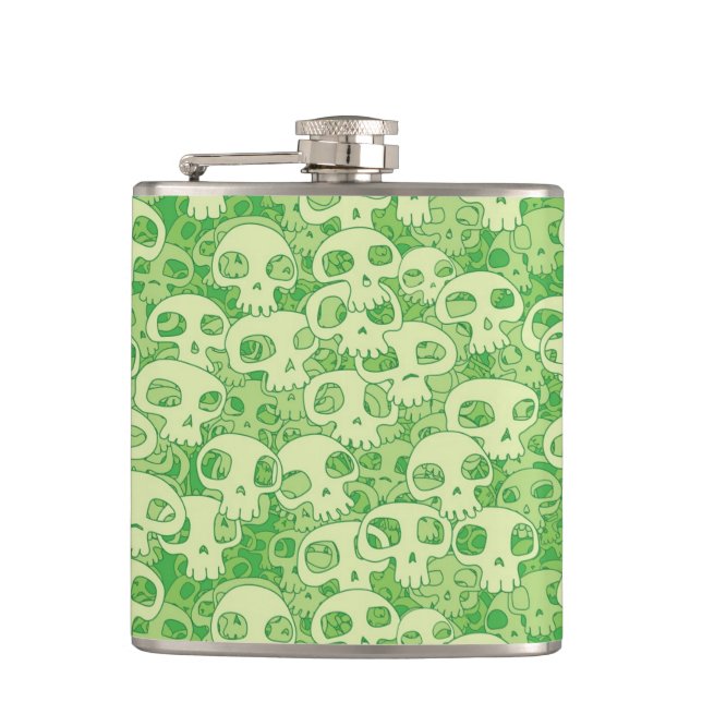 Cool skulls flask (Front)