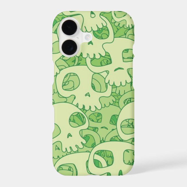 Cool skulls iphone case (Back)