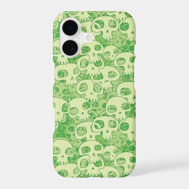 Cool skulls iphone case (Back)