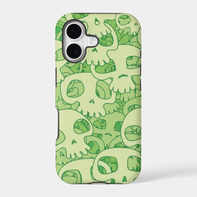 Cool skulls iphone case (Back)