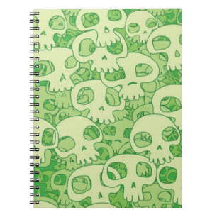 Cool skulls notebook